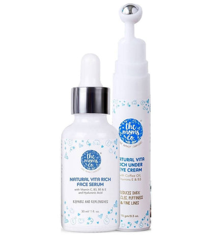 The Moms Co Vita Rich Under Eye And Face Serum Combo - BUDNE