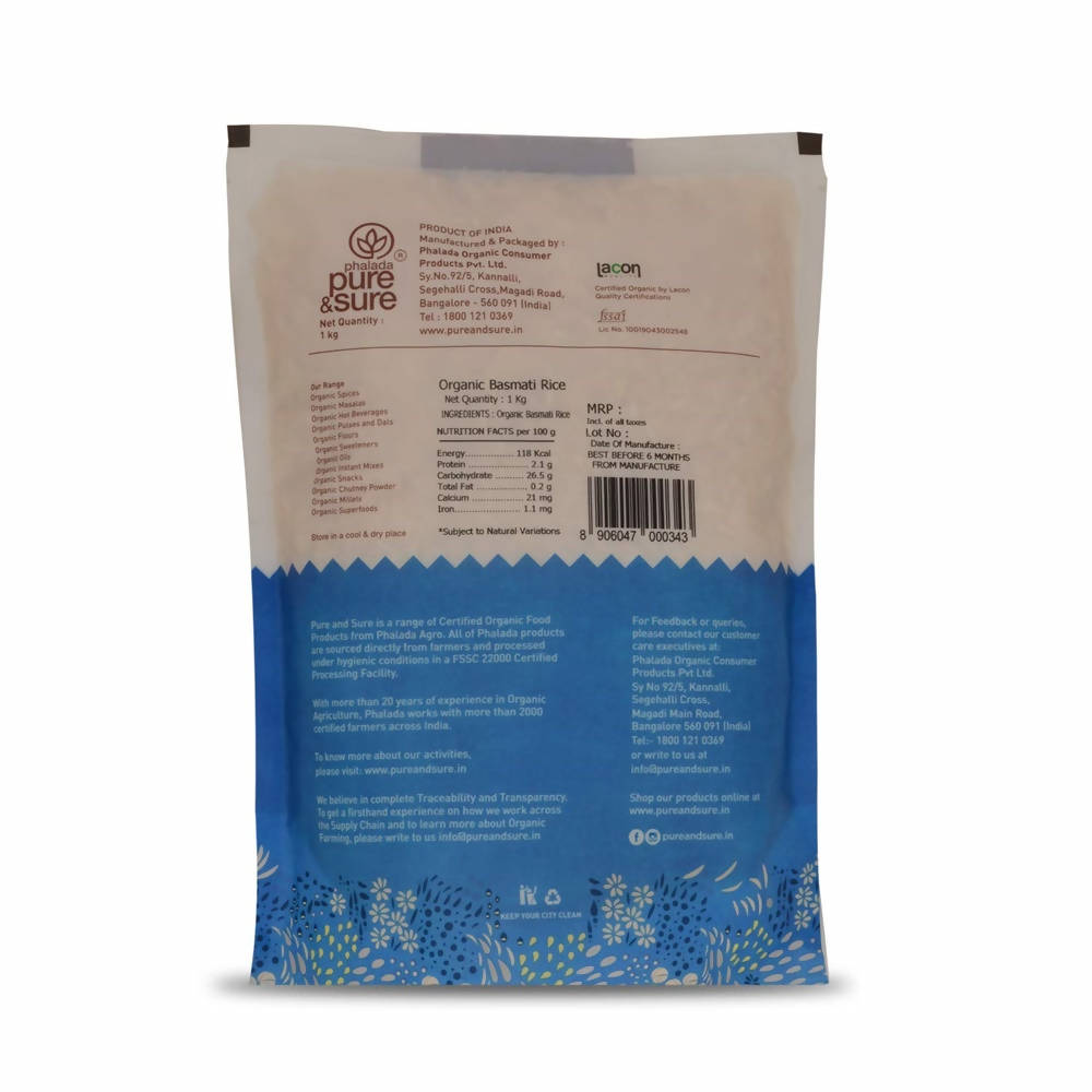 Pure & Sure Organic Basmati Rice