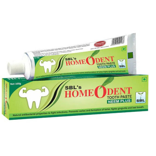 SBL Homeopathy Homeodent Neem Plus Toothpaste - BUDEN