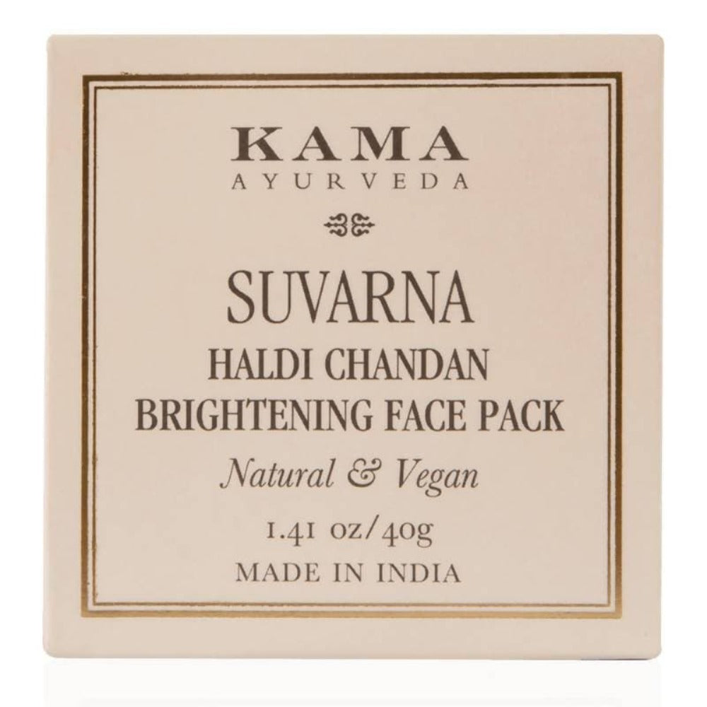 Kama Ayurveda Suvarna Haldi Chandan Brightening Face Pack