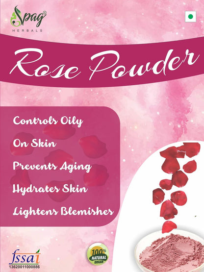 Spag Herbals Premium Rose Petals Powder