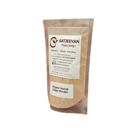 Satjeevan Organic Soonth Ginger Powder