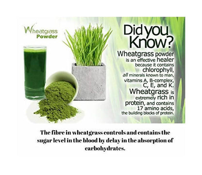 Herbal Hills Wheat-O-Power Wheatgrass Powder