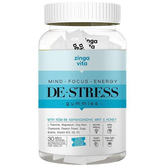 Zingavita De-Stress Gummies - BUDEN