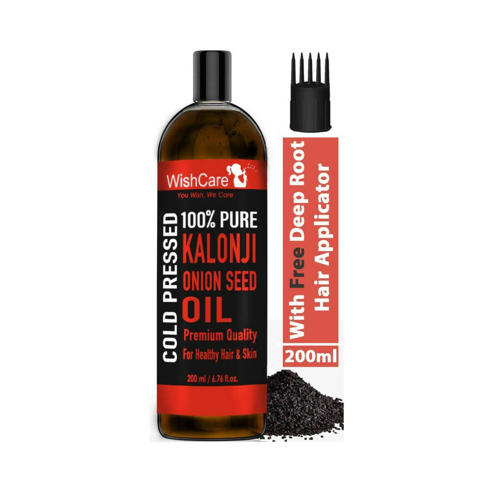 Wishcare Premium Cold Pressed Kalonji - Onion Black Seed Hair Oil