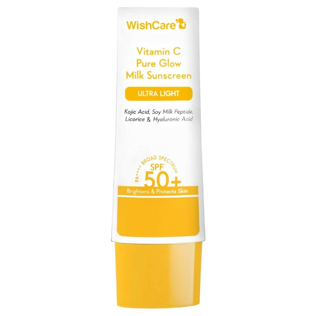Wishcare Vitmain C Pure Glow Milk Sunscreen SPF 50