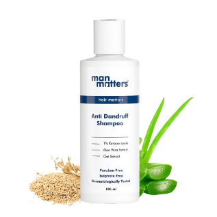 Man Matters 1% Ketoconazole Anti-Dandruff Shampoo - BUDNE