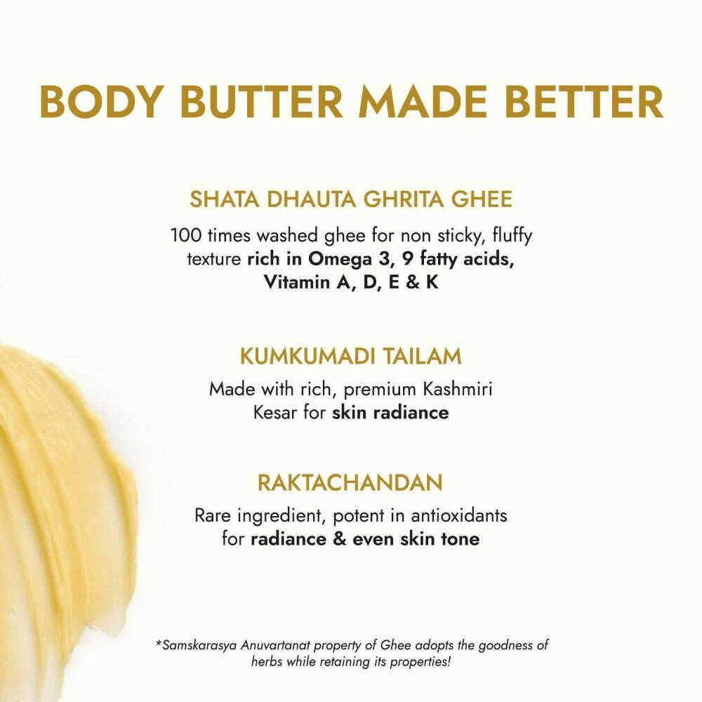 Kapiva Ayurveda Skin Rituals Ghee Kumkumadi Body Butter