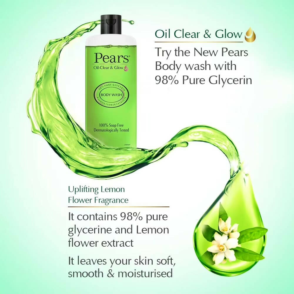 Pears Soft & Fresh and Oil Clear Body Wash Combo