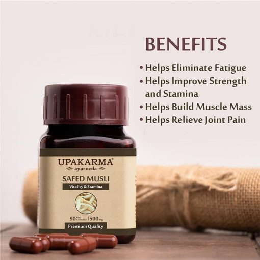 Upakarma Ayurveda Safed Musli Capsules