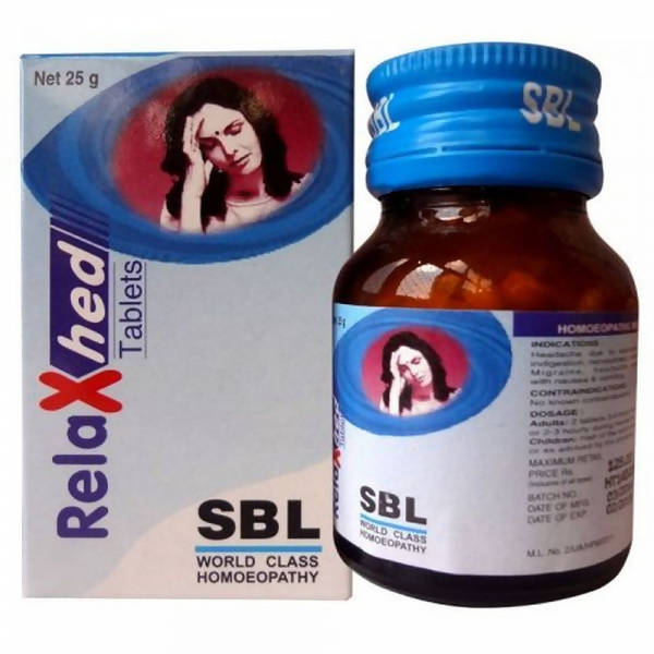 SBL Homeopathy Relaxhed Tablets