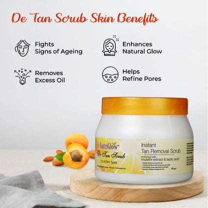 NutriGlow De Tan Scrub