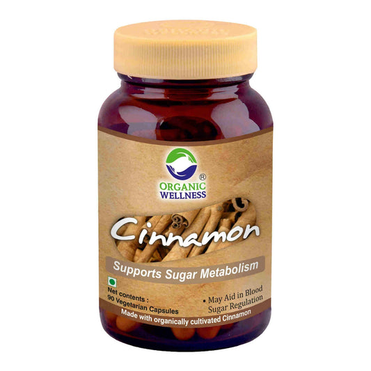 Organic Wellness Cinnamon Vegetarian Capsules - BUDEN