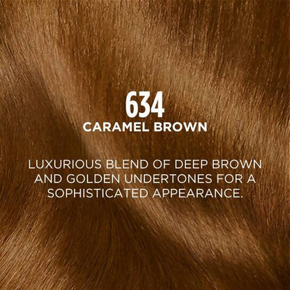 L'Oreal Paris Casting Creme Gloss Ultra Visible Conditioning Hair Color - 634 Caramel Brown