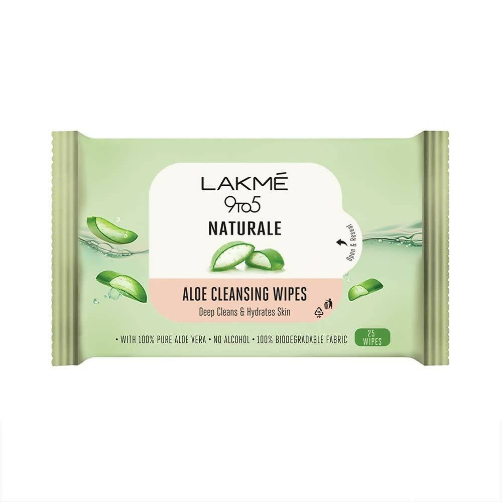 Lakme 9to5 Natural Aloe Cleansing Wipes - buy in USA, Australia, Canada