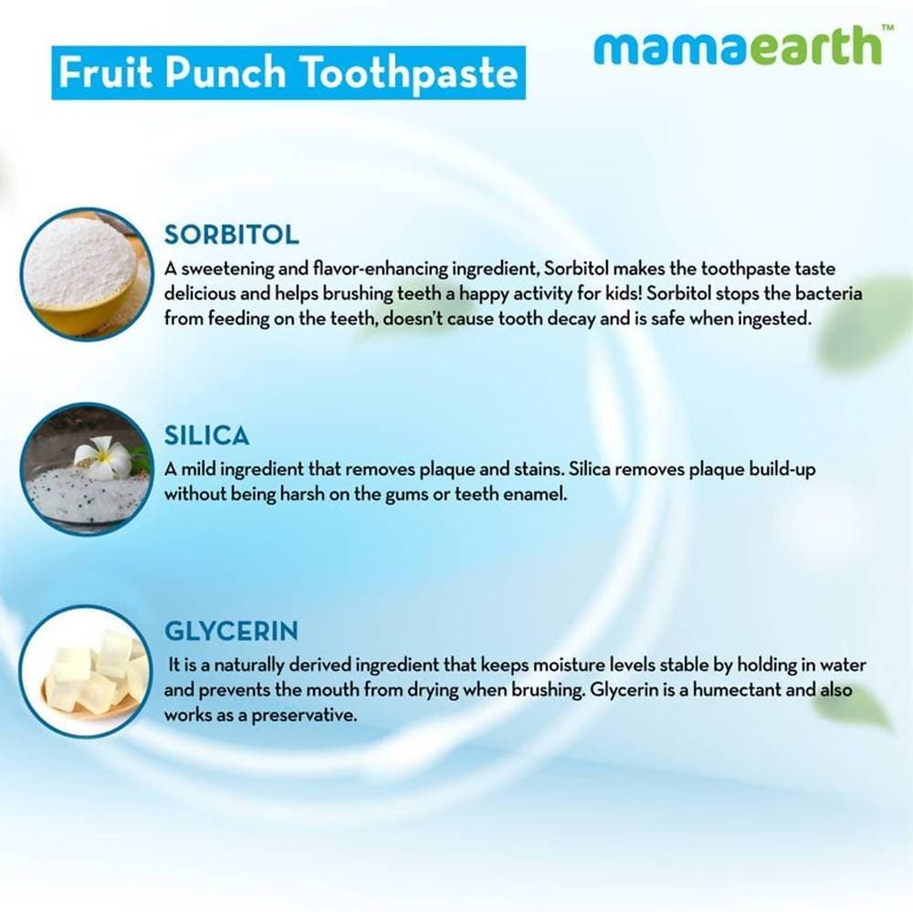 Mamaearth Fruit Punch Toothpaste For Kids