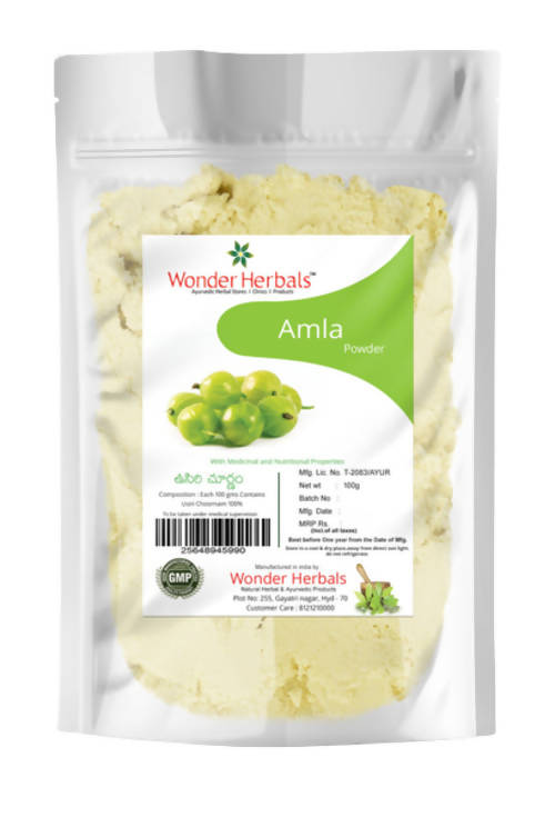 Wonder Herbals Amla (Usirikaya) Powder