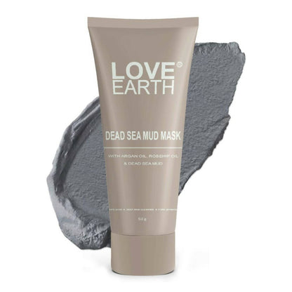 Love Earth Dead Sea Mud Mask with Argan Oil and Rosehip Oil