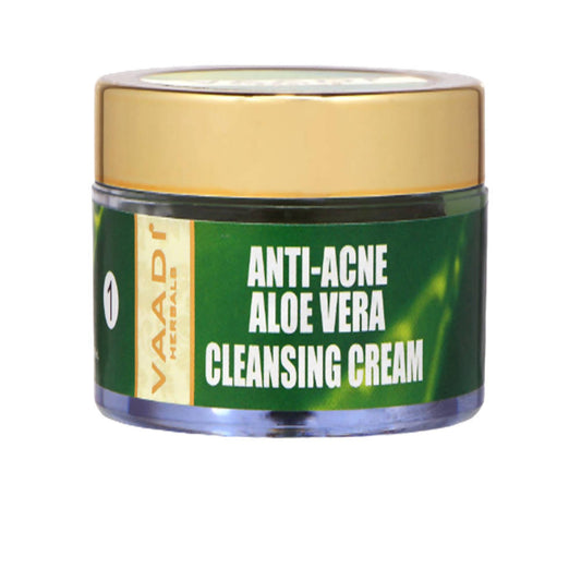 Vaadi Herbals Anti Acne Aloe Vera Cleansing Cream - BUDNE