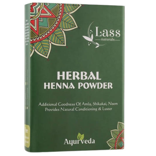 Lass Naturals Herbal Henna Powder - BUDNE