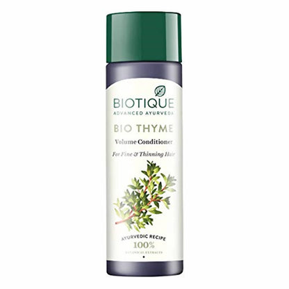 Biotique Advanced Ayurveda Bio Thyme Volume Conditioner For Fine & Thinning Hair - Buy in USA AUSTRALIA CANADA