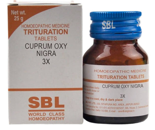 SBL Homeopathy Cuprum Oxy Nigra Trituration Tablets