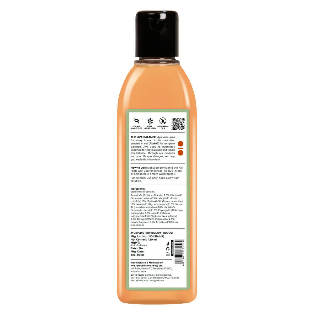 Jiva Ayurveda Bhringraj Hair Oil