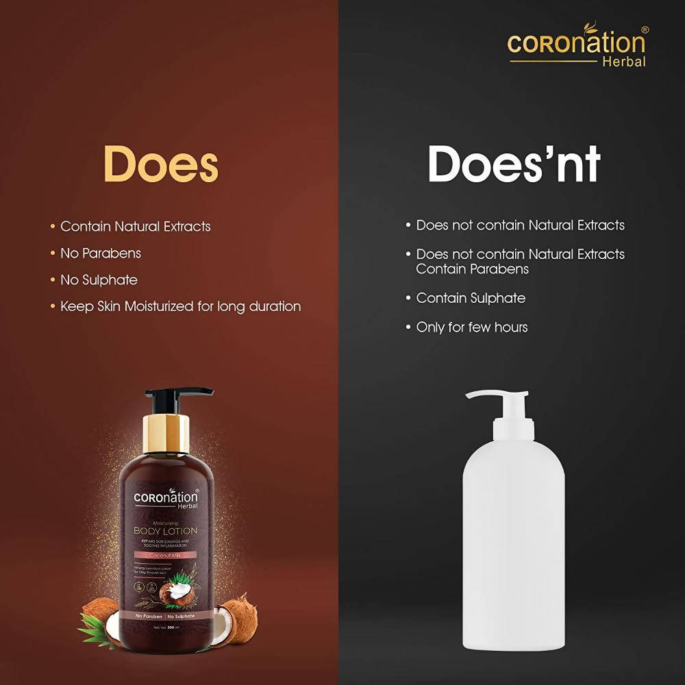 Coronation Herbal Coconut Milk Body Lotion