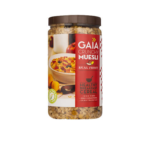 Gaia Crunchy Muesli???Real Fruit