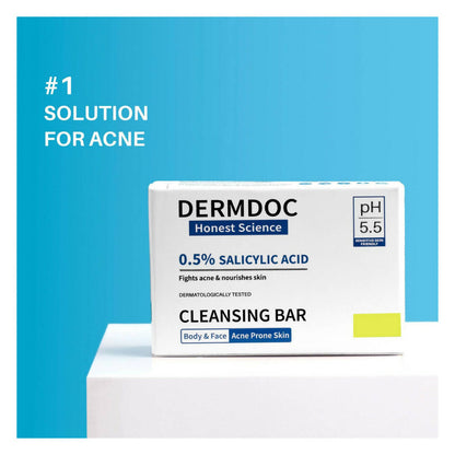 Dermdoc 0.5% Salicylic Acid Cleansing Bar
