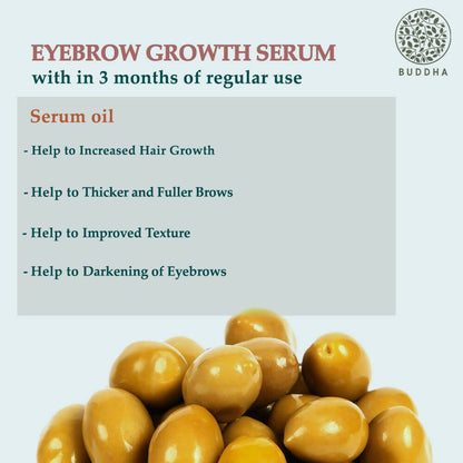 Buddha Natural Eyebrow Growth Serum Oil