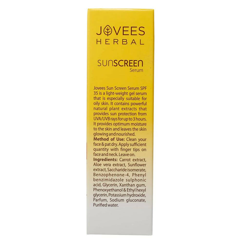 Jovees Sunscreen Face Serum SPF 35 For Oily & Acne Prone Skin
