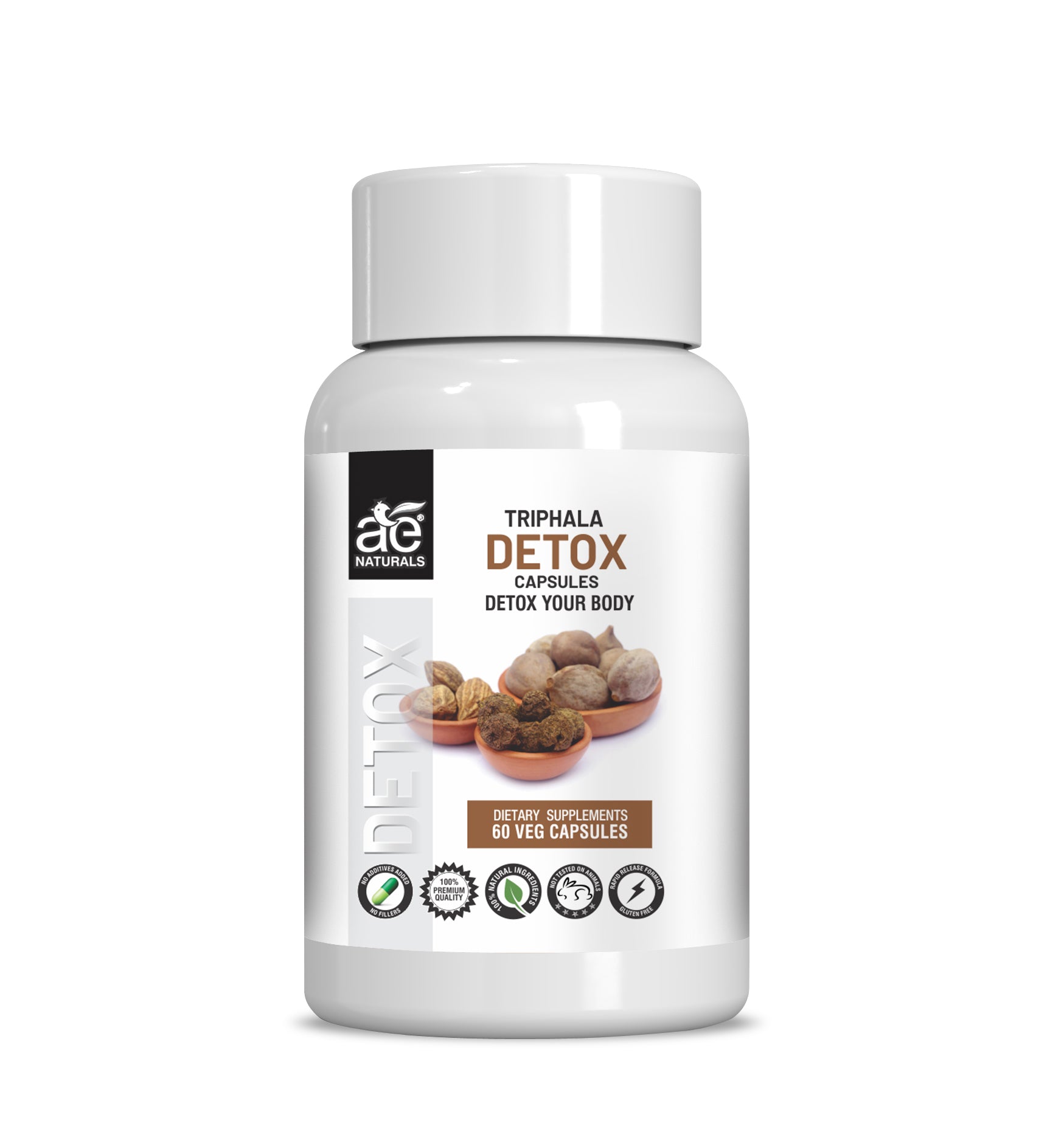 Ae Naturals Thripala Detox Capsules - usa canada australia