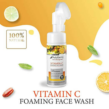 Astaberry Indulge Vitamin-C Foaming Face Wash