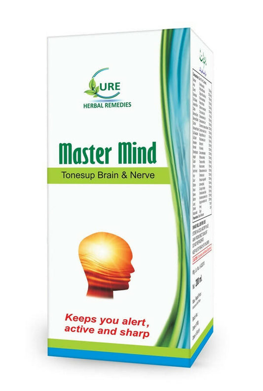 Cure Herbal Remedies Master Mind Tonesup Brain & Nerve Syrup - BUDEN