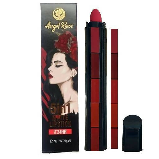 Favon Angel Rose 5in1 Multicolor Lipstick(B) - BUDNE