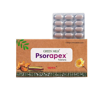 Apex Ayurvedic Green Milk Psorapex Tablets