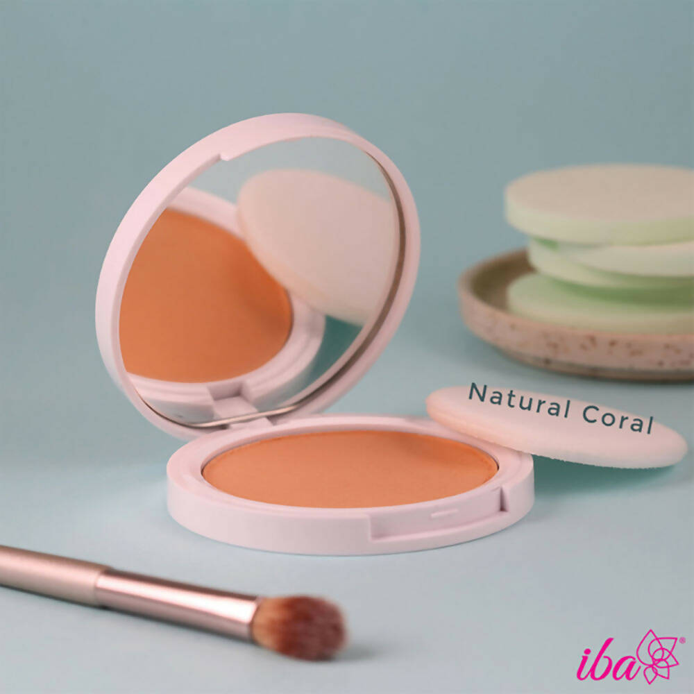 Iba Perfect Look Long-Wear Mattifying Compact SPF 15 - 03 Natural Coral