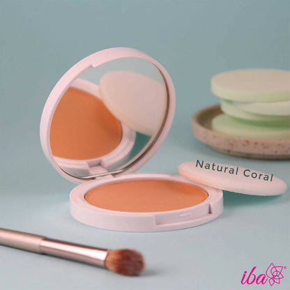 Iba Perfect Look Long-Wear Mattifying Compact SPF 15 - 03 Natural Coral