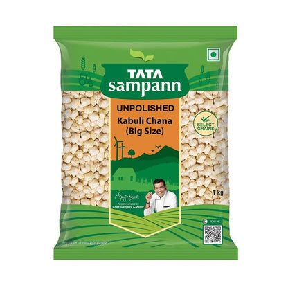 Tata Sampann Unpolished Kabuli Chana (Big Size)