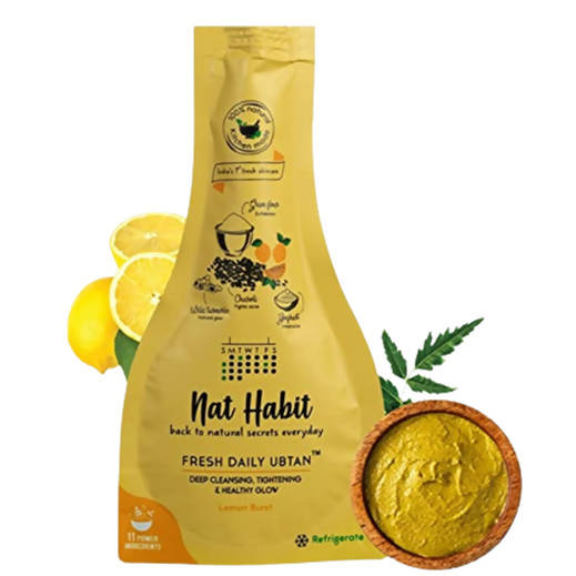 Nat Habit Lemon Burst Fresh Daily Ubtan