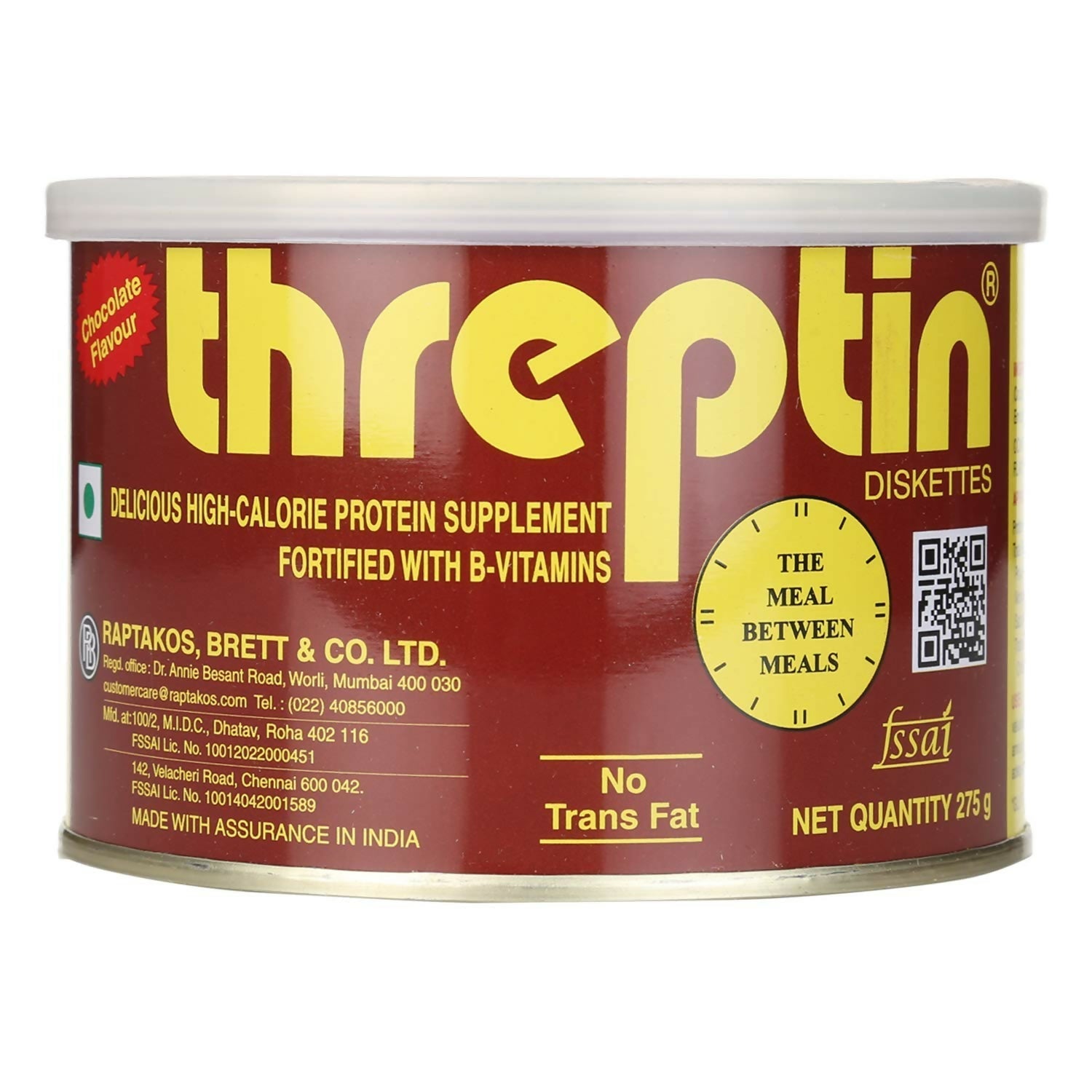 Threptin High-Calorie Protein Diskettes - Chocolate Flavor - BUDNE