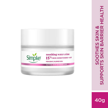 Simple Active Skin Barrier Care Soothing Water Creme