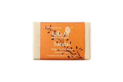 Rustic Art Sandal Organic Oil Soap