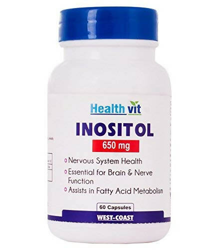 Healthvit Inositol 650mg Capsules -  usa australia canada 