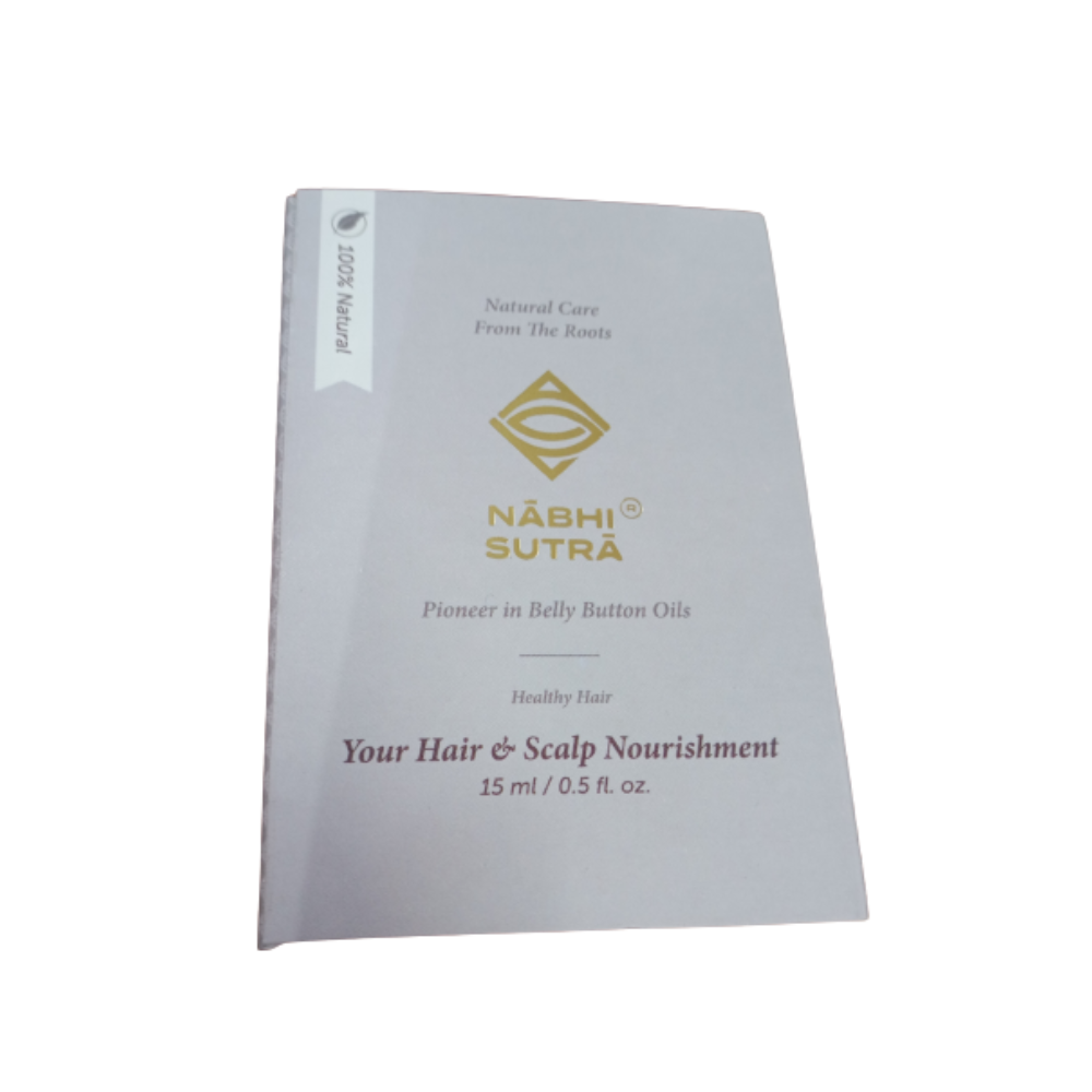 Nabhi Sutra Healthy Hair Care - Belly Button Oil - BUDNE