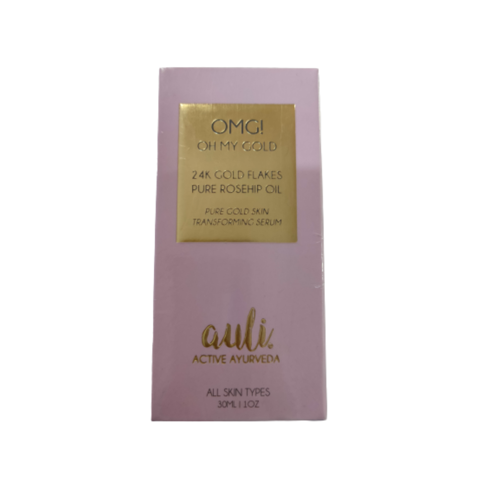 Auli OMG 24K Gold Flakes Pure Rosehip Oil