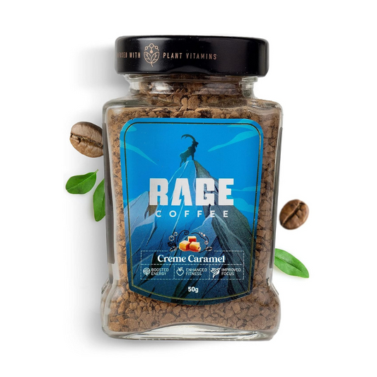 Rage Coffee Creme Caramel Instant Coffee - BUDNE