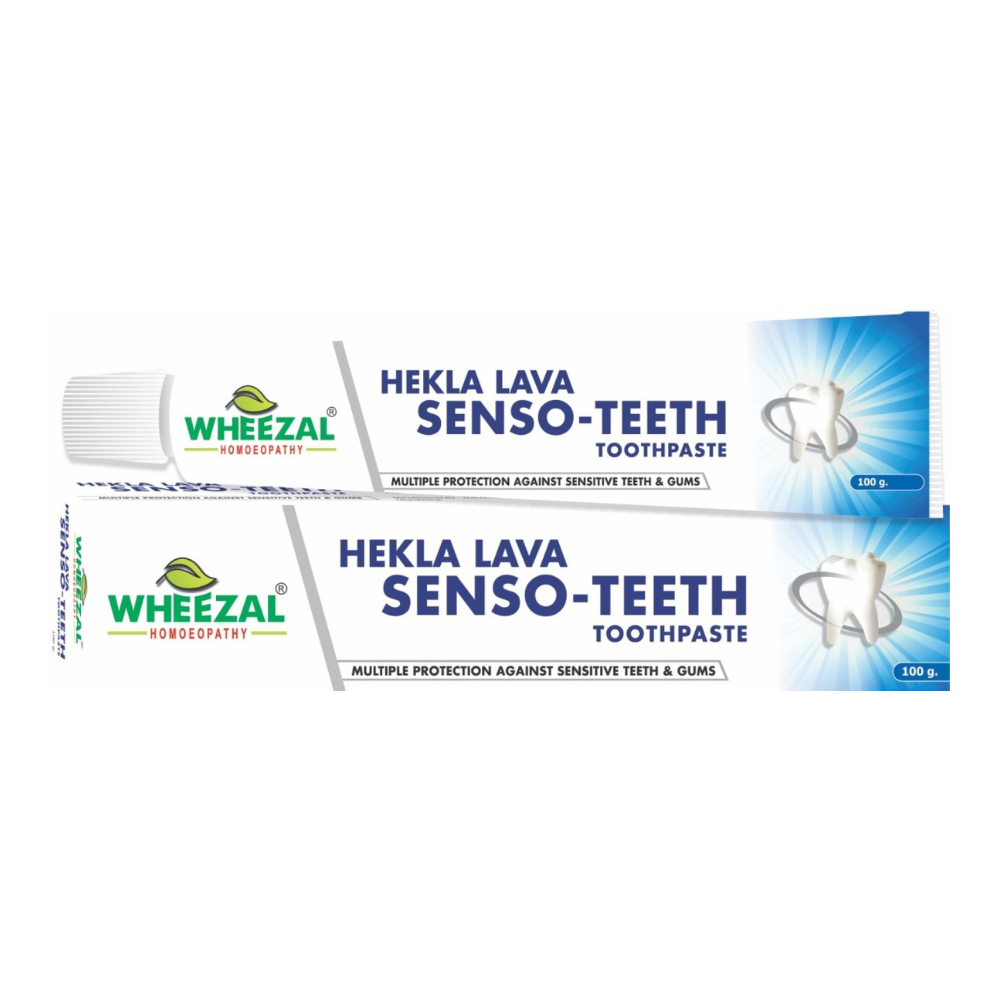 Wheezal Hekla Lava Senso Teeth Toothpaste - BUDEN