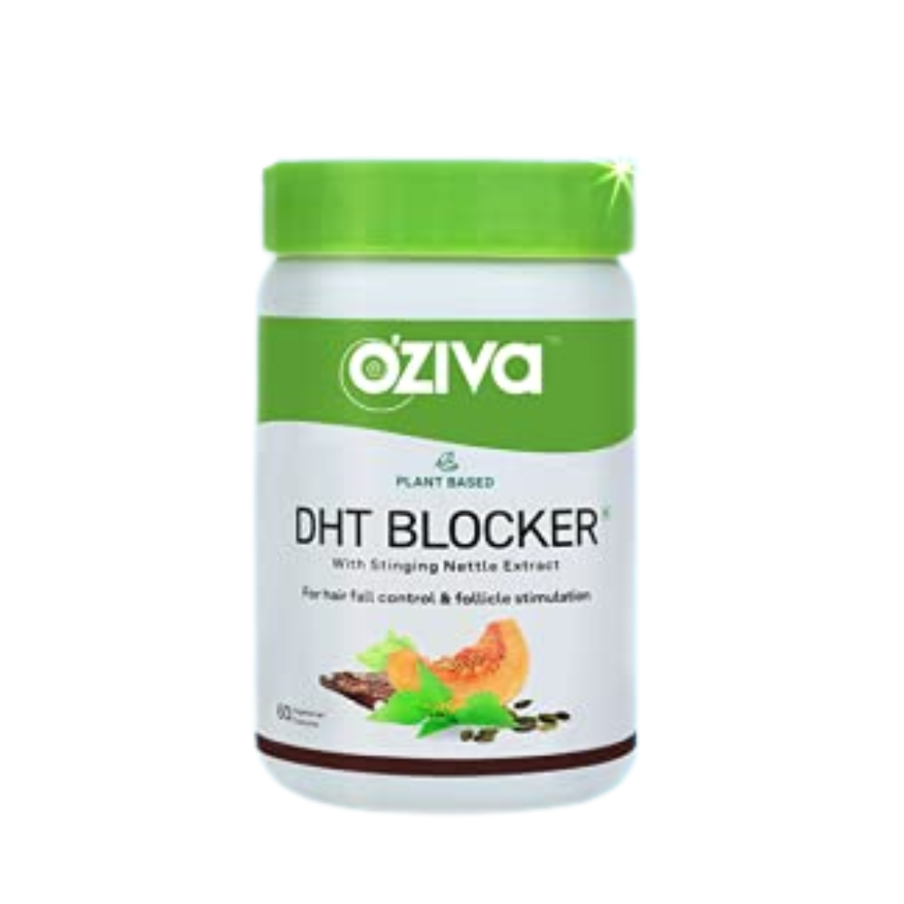 OZiva Plant Based DHT Blocker With Stinging Nettle Extract - BUDNE